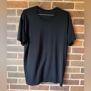 Lulu lemon Metal Vent Black athletic shirt